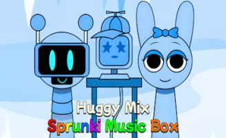 img Huggy Mix Sprunki Music Box